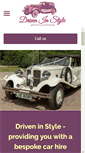 Mobile Screenshot of driveninstyle4u.co.uk